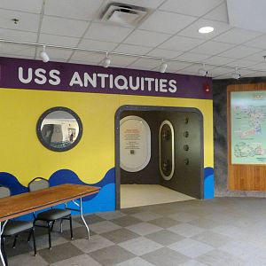 Entrance of USS Antiquities
