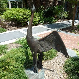 Whooping Crane Statue