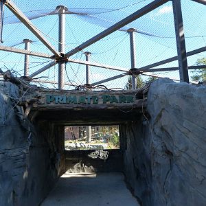 Entrance of Primate Park