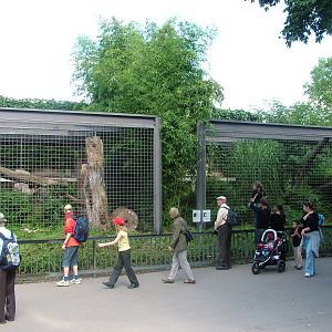 Cat Cages at Wilhelma, Stuttgart 02/09/10
