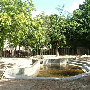 Rhino Exhibit at Wilhelma, Stuttgart 02/09/10