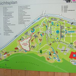 Map of Wilhelma, Stuttgart 02/09/10