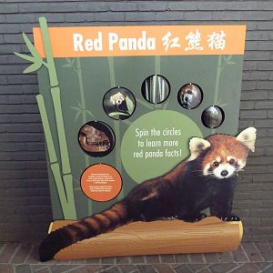 Red Panda Exhibit - Signage