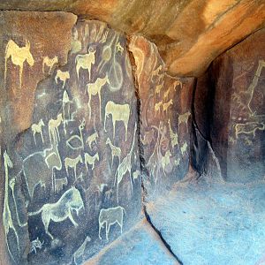 Desert Dome-Cave Paintings