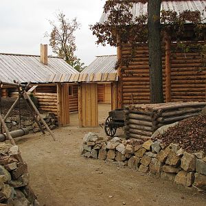 Kamtschatka bear enclosure