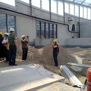 Giant river otter enclosure, September 2010
