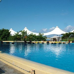 Killer Whale pools at Loro Parque, 08/11/10