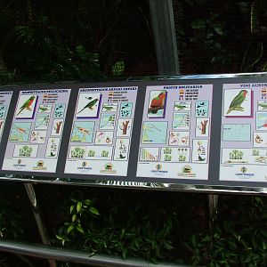 Signage Example at Loro Parque, 08/11/10