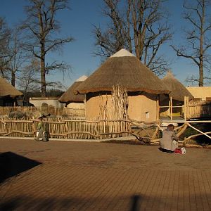 Small African area under construction