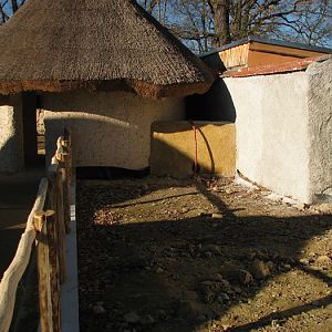 Small African area under construction
