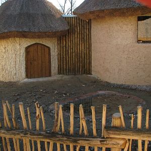 Small African area under construction