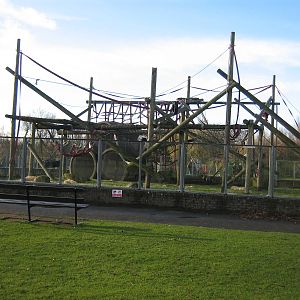 Bornean Orangutan Outdoor Enclosure.