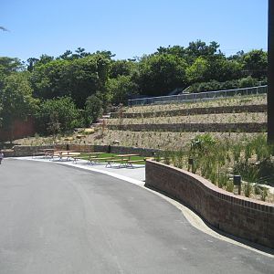 Picnic area and terraced gardens