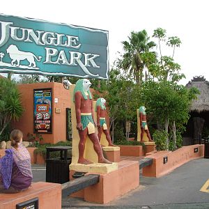 Main Entrance at Jungle Park (Las Aguilas), 13/11/10