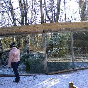Sumatran Tiger Enclosure.