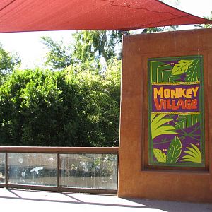 Tropics Trail - Monkey Village Sign