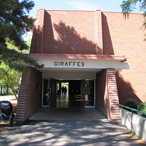 Denver Zoo 2010 - Entrance to the Giraffe building