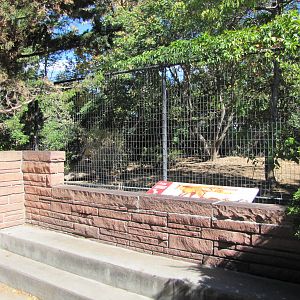 Denver Zoo 2010 - Front of Maned Wolf exhibit