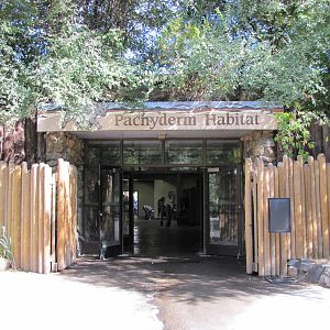Denver Zoo 2010 - Entrance to Pachyderm Habitat