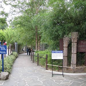 National Zoo 2010 - Entrance to Fujifilm Giant Panda Habitat in Asia Trail