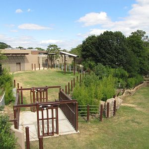 National Zoo 2010 - Elephant Trails exhibit seen from Asia Trail