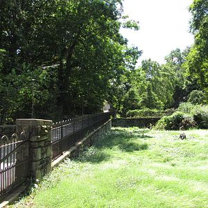 Baltimore Zoo - Former ungulate exhibit