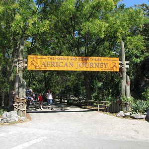 Baltimore Zoo - Entrance to African Journey
