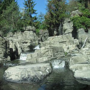 Central Park Zoo 2010 - Good part of the Polar Bear exhibit