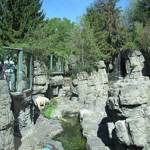 Central Park Zoo 2010 - Part of Polar Bear exhibit