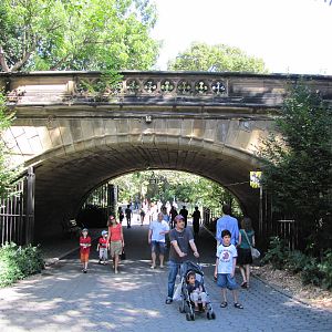 Central Park Zoo 2010 - Gateway through to the Tisch Childrens Zoo