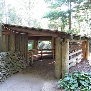 Queens Zoo 2010 - Viewing Hut at Cougar exhibit
