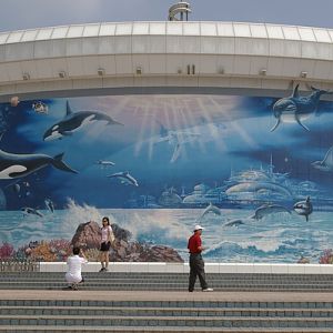 Beijing Aquarium Mural