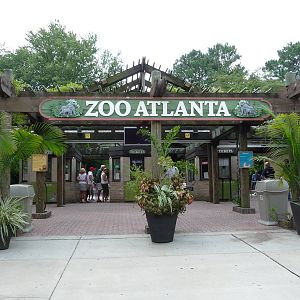 Zoo Atlanta - Entrance Sign