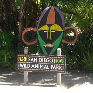 San Diego Wild Animal Park Sign