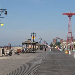 New York Aquarium 2010 - Alongside Coney Island boardwalk