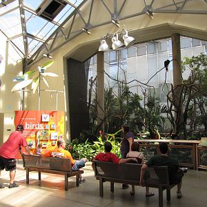 Philadelphia Zoo 2010 - General view inside McNeil Avian Center