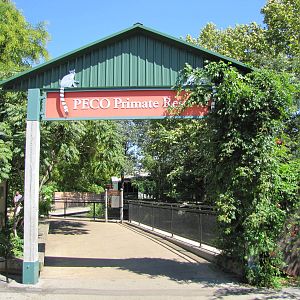 Philadelphia Zoo 2010 - Entrance to PECO Primate Reserve