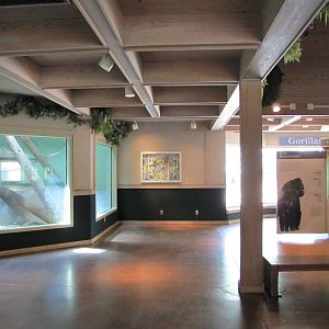 Oklahoma City Zoo 2010 - General view inside Ape House