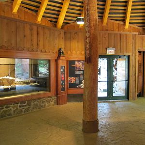 Oklahoma City Zoo 2010 - Tiger building in Cat Forest