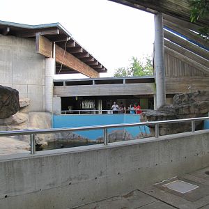 Oklahoma City Zoo 2010 - Seal and Sea Lion Pool outside Noble Aquatic Cente