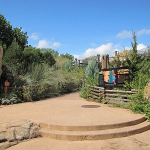 Oklahoma City Zoo 2010 - Entrance to Oklahoma Trails
