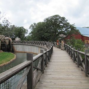 Oklahoma City Zoo 2010 - Alongside Grizzly Bear exhibit in Oklahoma Trails