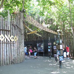 Bronx Zoo 2010 - Congo Gorilla Forest entrance