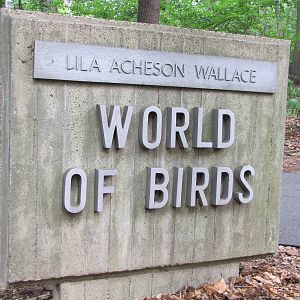 Bronx Zoo 2010 - World of Birds sign