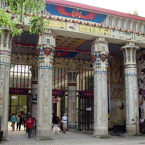 Egyptian-Temple Entrance