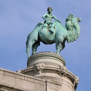 Entrance Camel-Sculpture