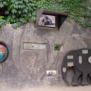 Asian Elephant Observation-Platform (Hathi-Mahal)