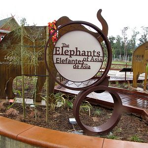 Elephants of Asia Entrance