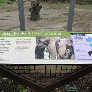 Elephants of Cambodia Signage