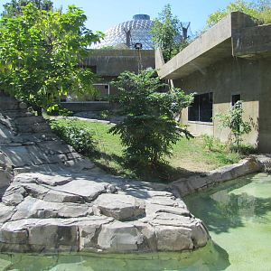 Henry Doorly Zoo 2010 - Part of outdoor exhibit in Hubbard Gorilla Valley